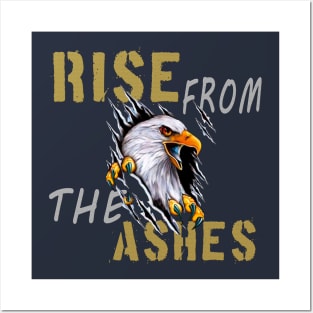 rise from the ashes, like a phoenix Posters and Art